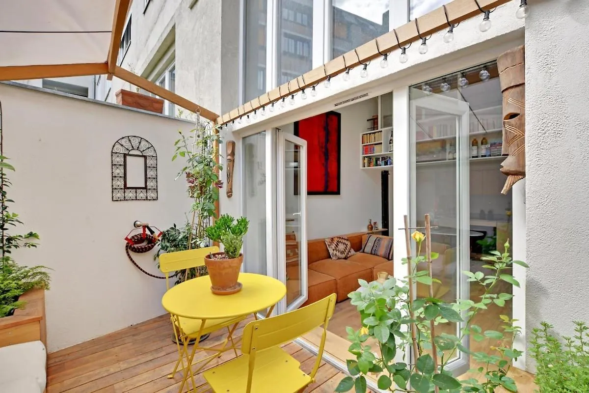 アパート Bright Loft With Terrace - Belleville パリ フランス