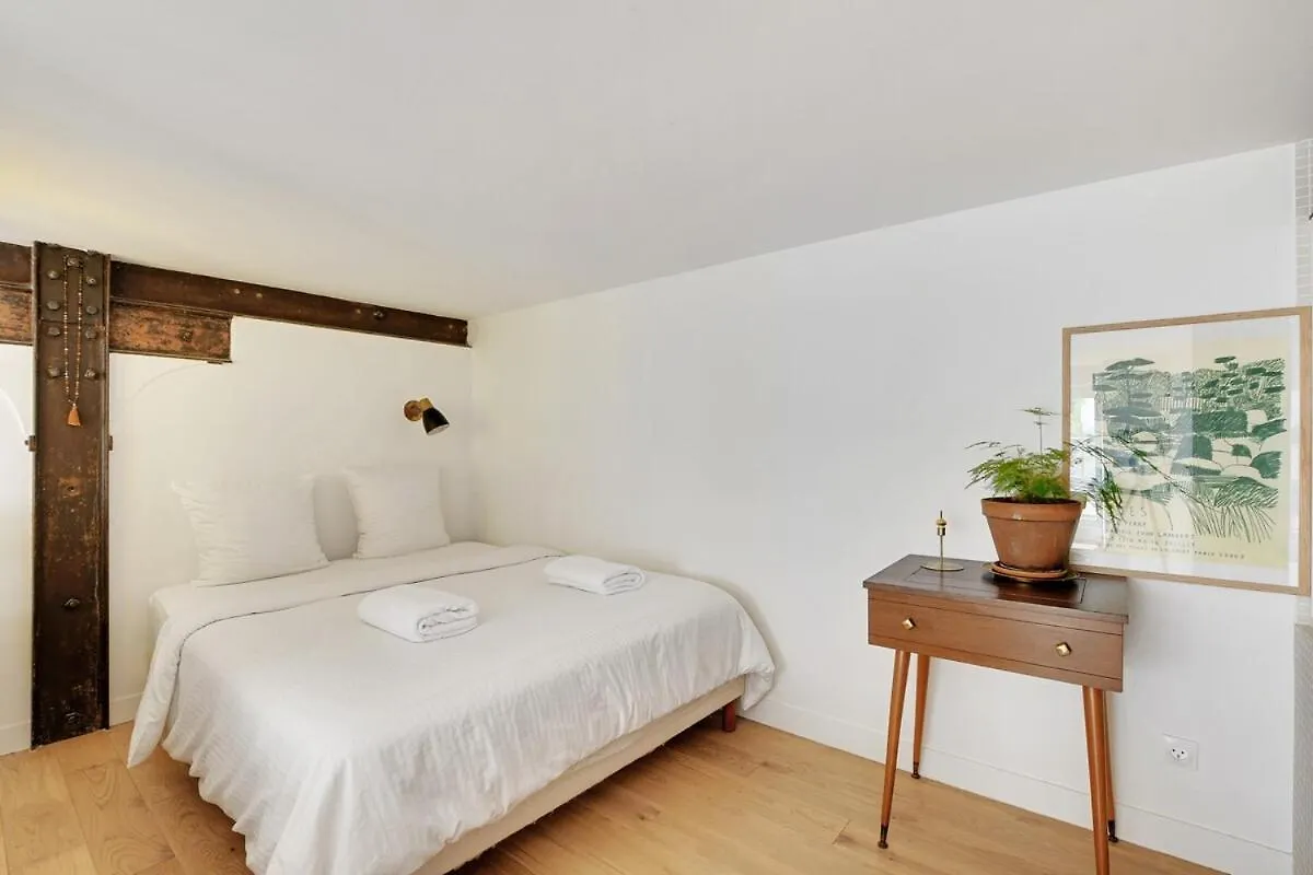 Bright Loft With Terrace - Belleville Paris
